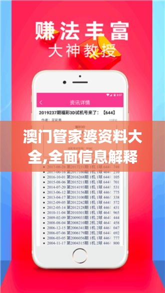 澳门管家婆资料大全,全面信息解释定义_MWN48.609零障碍版