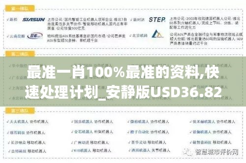 最准一肖100%最准的资料,快速处理计划_安静版USD36.821