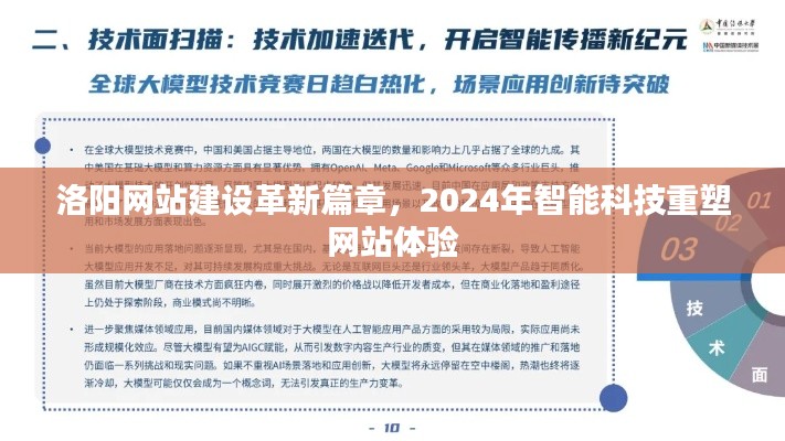 洛阳网站建设革新篇章，智能科技重塑网站体验，展望2024年未来趋势