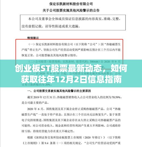 创业板ST股票最新动态及往年12月2日信息指南获取方法