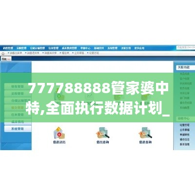 777788888管家婆中特,全面执行数据计划_精英款7.731