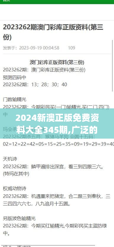 2024新澳正版免费资料大全345期,广泛的解释落实方法分析_watchOS6.217