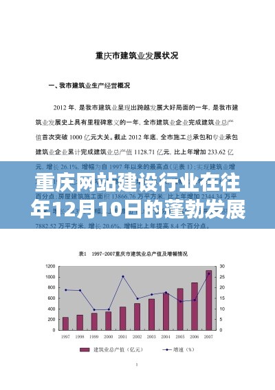 重庆网站建设行业蓬勃发展于往年12月10日