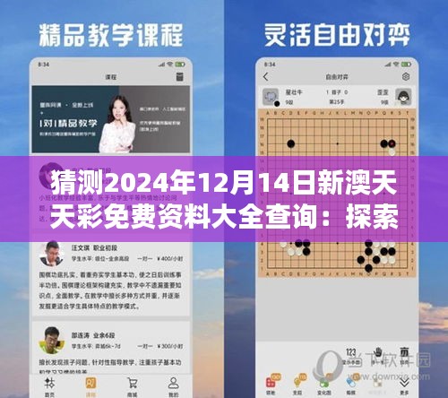 猜测2024年12月14日新澳天天彩免费资料大全查询：探索未来彩票趋势的神秘面纱