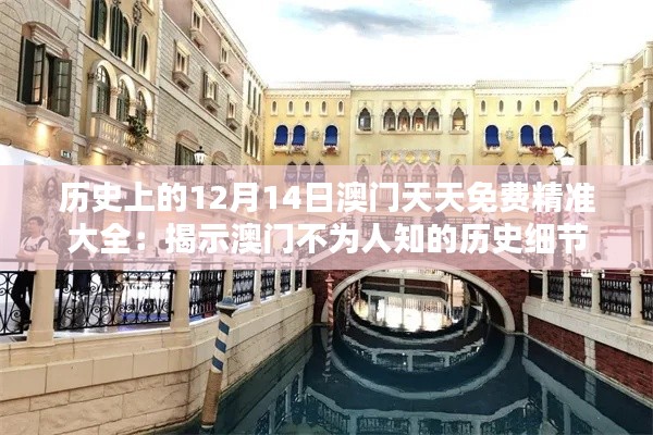 历史上的12月14日澳门天天免费精准大全：揭示澳门不为人知的历史细节