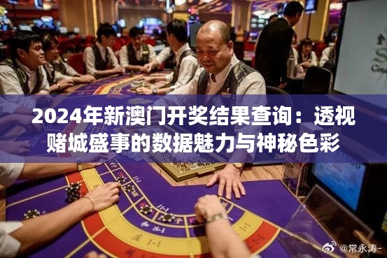 2024年新澳门开奖结果查询：透视赌城盛事的数据魅力与神秘色彩