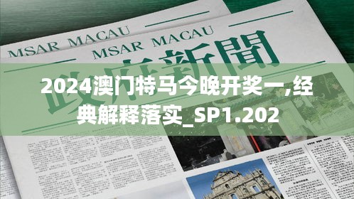 2024澳门特马今晚开奖一,经典解释落实_SP1.202