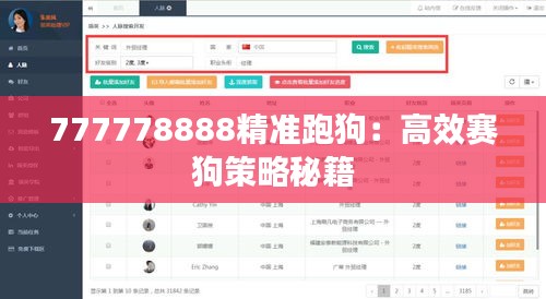 777778888精准跑狗：高效赛狗策略秘籍