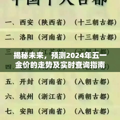 揭秘未来黄金走势，2024年五一黄金价格预测及实时查询指南