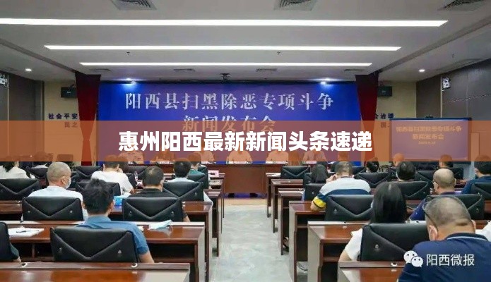 惠州阳西最新新闻头条速递