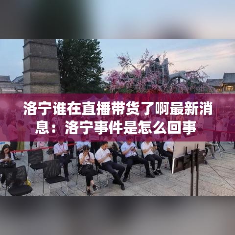 洛宁谁在直播带货了啊最新消息：洛宁事件是怎么回事 