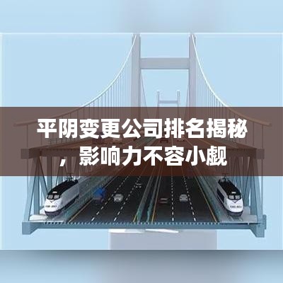 平阴变更公司排名揭秘，影响力不容小觑