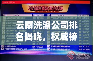 云南洗涤公司排名揭晓，权威榜单揭秘优质企业！