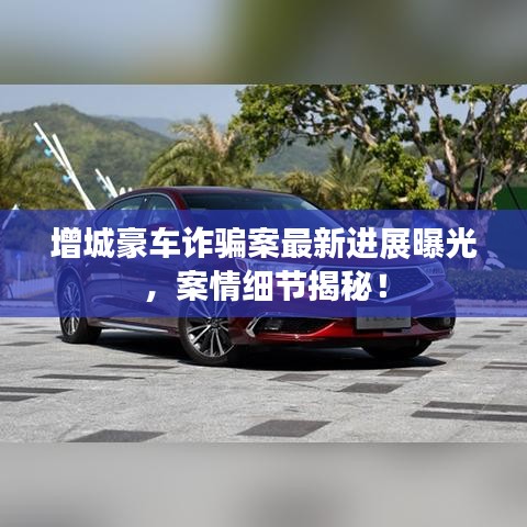 增城豪车诈骗案最新进展曝光，案情细节揭秘！