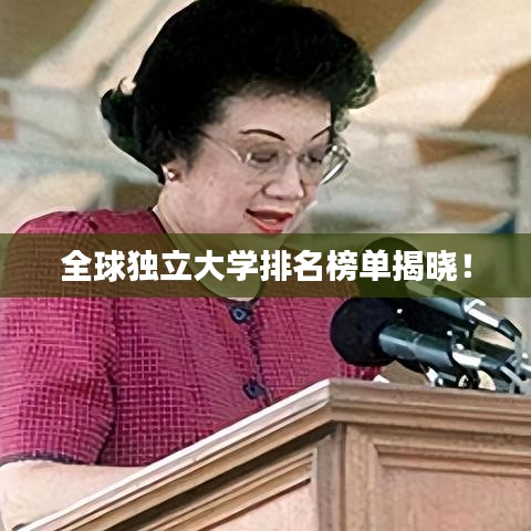 全球独立大学排名榜单揭晓！