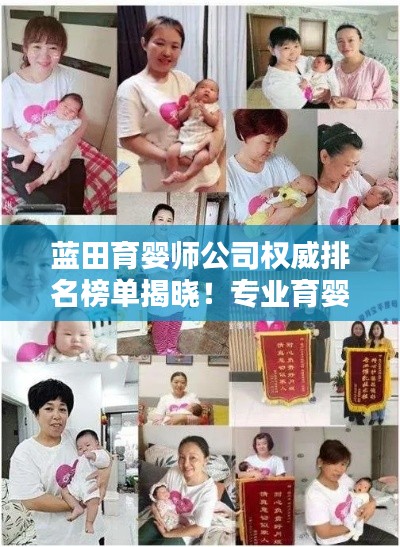 蓝田育婴师公司权威排名榜单揭晓！专业育婴师团队TOP榜单对比