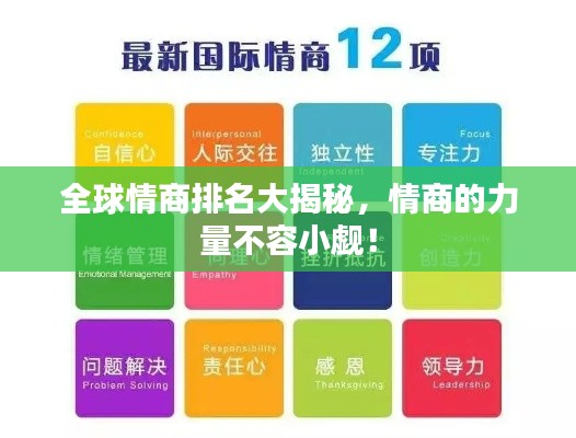 全球情商排名大揭秘，情商的力量不容小觑！