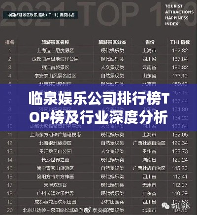 临泉娱乐公司排行榜TOP榜及行业深度分析