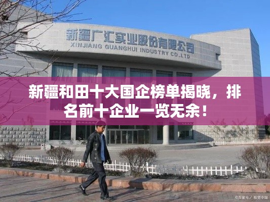 新疆和田十大国企榜单揭晓，排名前十企业一览无余！