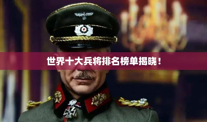 世界十大兵将排名榜单揭晓！