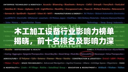 木工加工设备行业影响力榜单揭晓，前十名排名及影响力深度解析