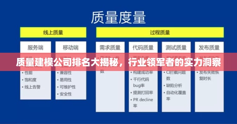 质量建模公司排名大揭秘，行业领军者的实力洞察