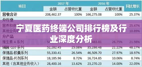 宁夏医药终端公司排行榜及行业深度分析