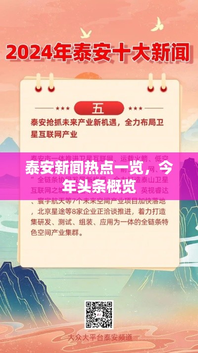 泰安新闻热点一览，今年头条概览