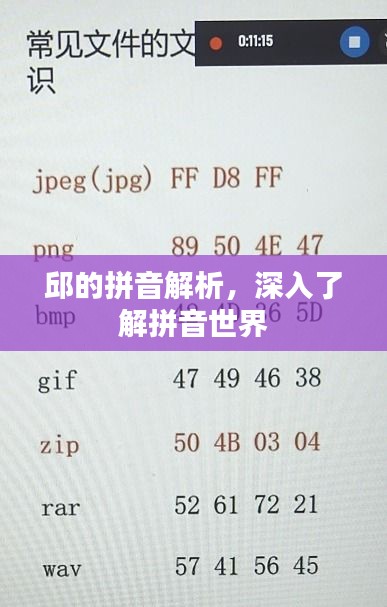 邱的拼音解析，深入了解拼音世界