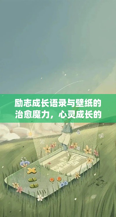 励志成长语录与壁纸的治愈魔力，心灵成长的温暖力量