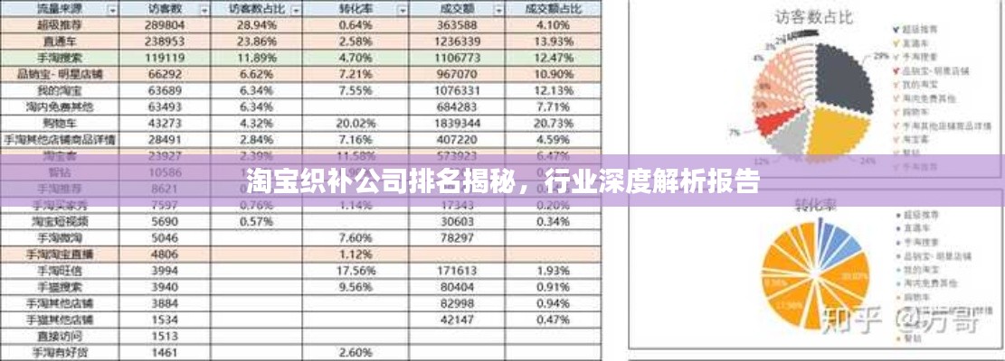 淘宝织补公司排名揭秘，行业深度解析报告
