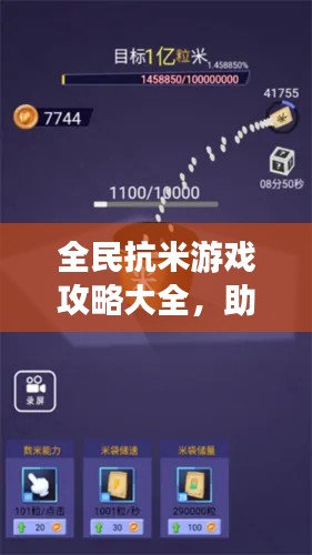 全民抗米游戏攻略大全，助你轻松登顶！