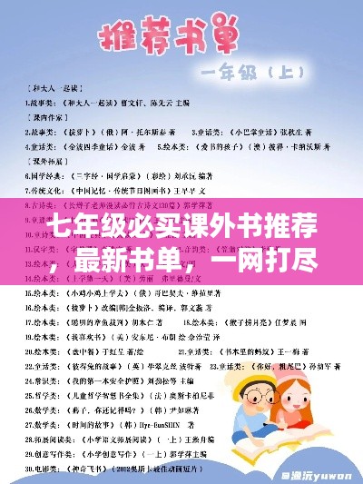 七年级必买课外书推荐，最新书单，一网打尽！