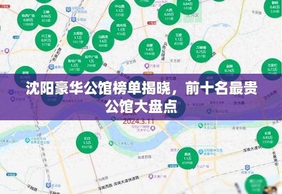 沈阳豪华公馆榜单揭晓，前十名最贵公馆大盘点