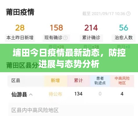 埔田今日疫情最新动态，防控进展与态势分析