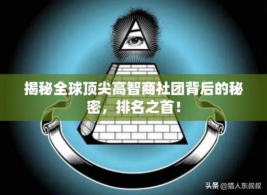 揭秘全球顶尖高智商社团背后的秘密，排名之首！