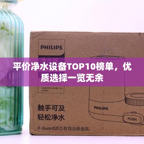 平价净水设备TOP10榜单，优质选择一览无余