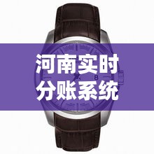 河南实时分账系统异常及天梭男表价格揭秘，最新资讯一网打尽