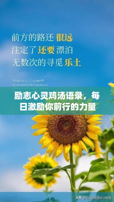 励志心灵鸡汤语录，每日激励你前行的力量