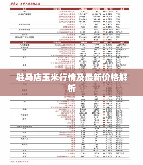 驻马店玉米行情及最新价格解析