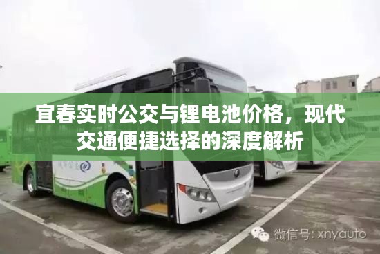 宜春实时公交与锂电池价格,现代交通便捷选择的深度解析