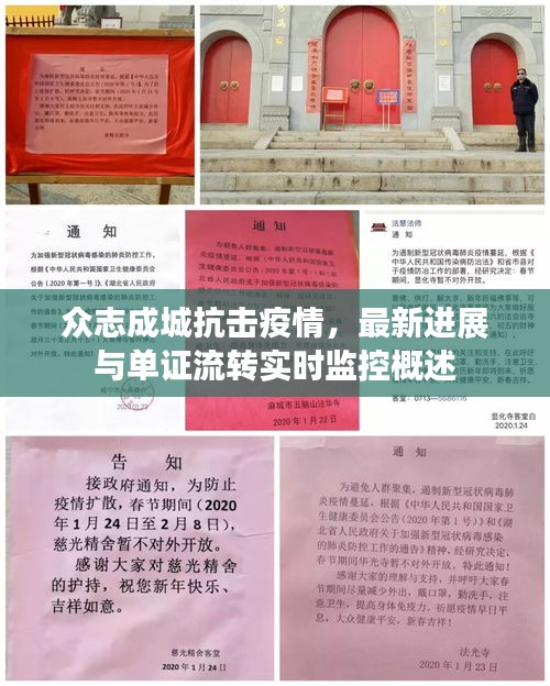 众志成城抗击疫情,最新进展与单证流转实时监控概述
