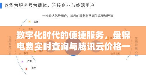 数字化时代的便捷服务，盘锦电费实时查询与腾讯云价格一览