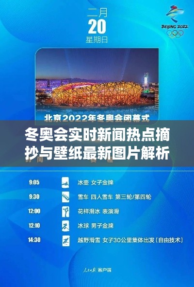 冬奥会实时新闻热点摘抄与壁纸最新图片解析
