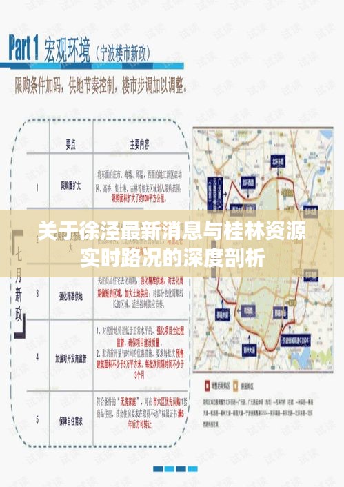 关于徐泾最新消息与桂林资源实时路况的深度剖析