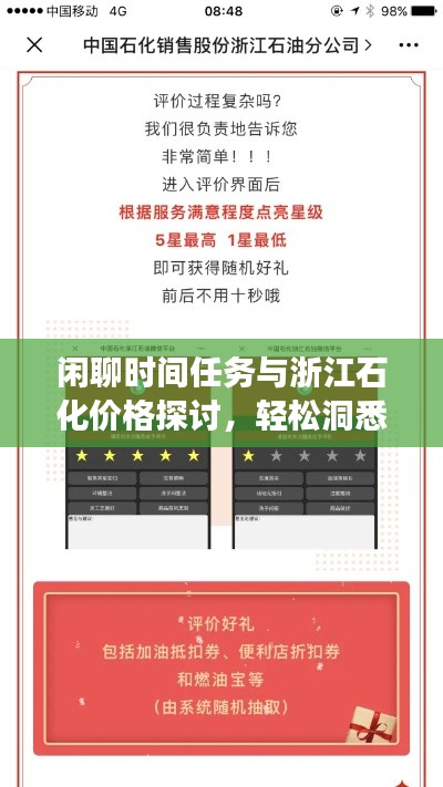 闲聊时间任务与浙江石化价格探讨，轻松洞悉那些事儿