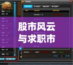 股市风云与求职市场新动态，实时股市截图与最新大庆招聘信息全览