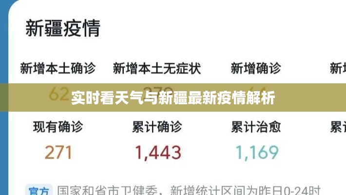 实时看天气与新疆最新疫情解析
