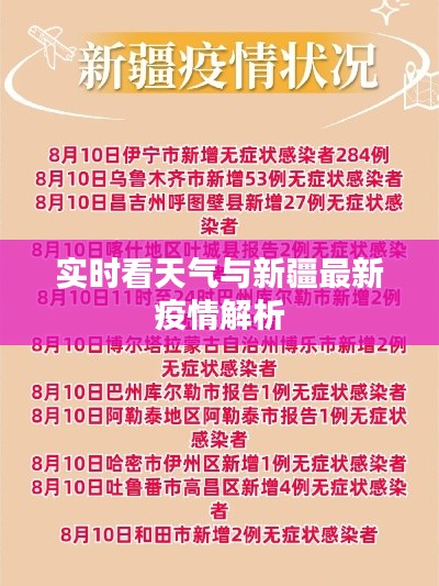 实时看天气与新疆最新疫情解析