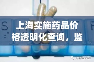 上海实施药品价格透明化查询,监控器实时观看功能上线